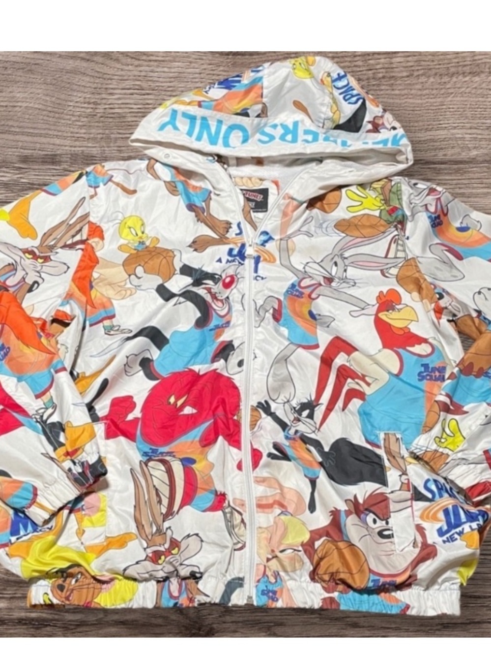 Looney Tunes space jam windbreaker Size Medium - Picture 9 of 9